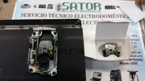 Cambiar lente Ps3 slim