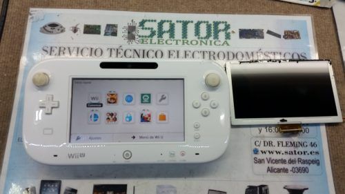Cambiar pantalla wiiU