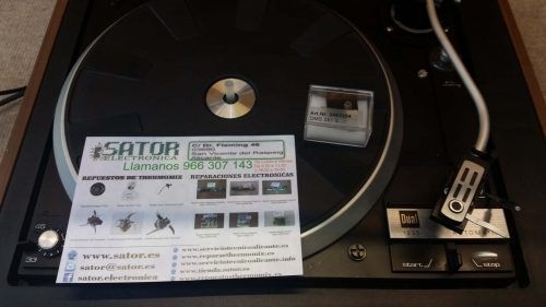 Tocadiscos Dual 1235 no se escucha bien