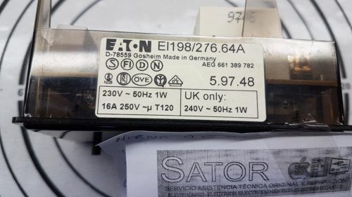 Reparar Reloj Horno AEG 5120B