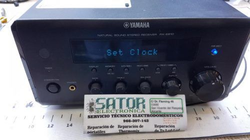 Reparar receptor Yamaha RX-E810