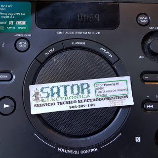 Reparar Altavoz Sony MHC-V11