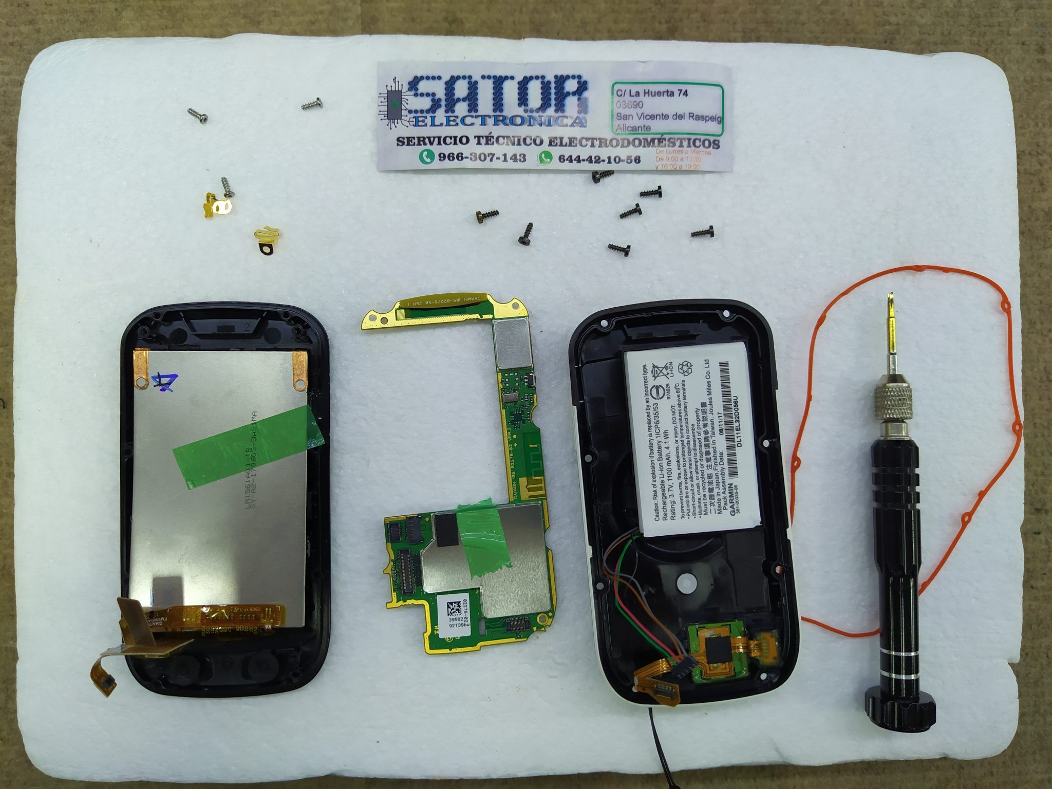 Reparamos tu navegador garmin