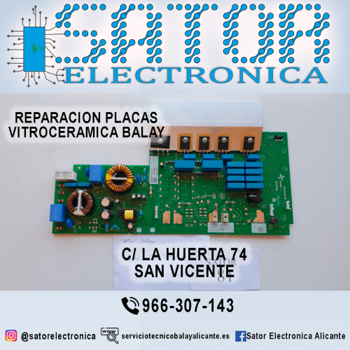Servicio Tecnico en Alicante: Sator Electrónica