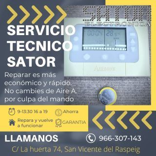 Reparación de mandos Airzone