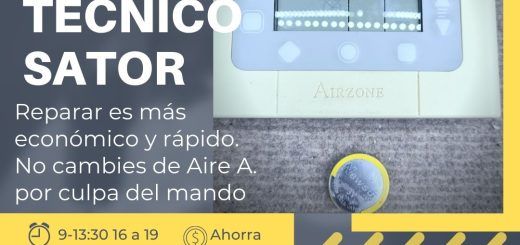 Reparación de mandos Airzone