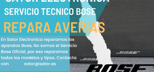 Servicio Tecnico Bose Sator Electronica en Alicante