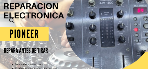 Reparar mesas de mezclas Pioneer en Sator