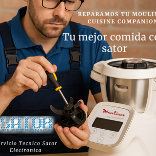 reparar robot de cocina Moulinex Cuisine Companion