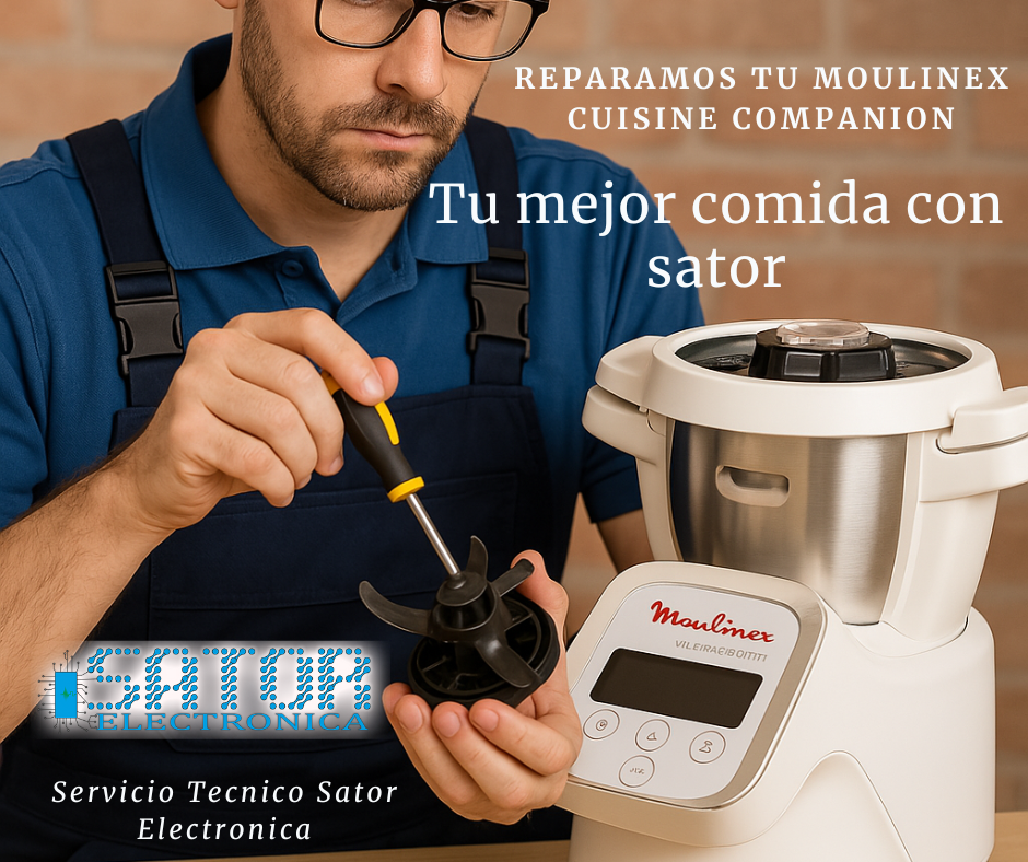 reparar robot de cocina Moulinex Cuisine Companion
