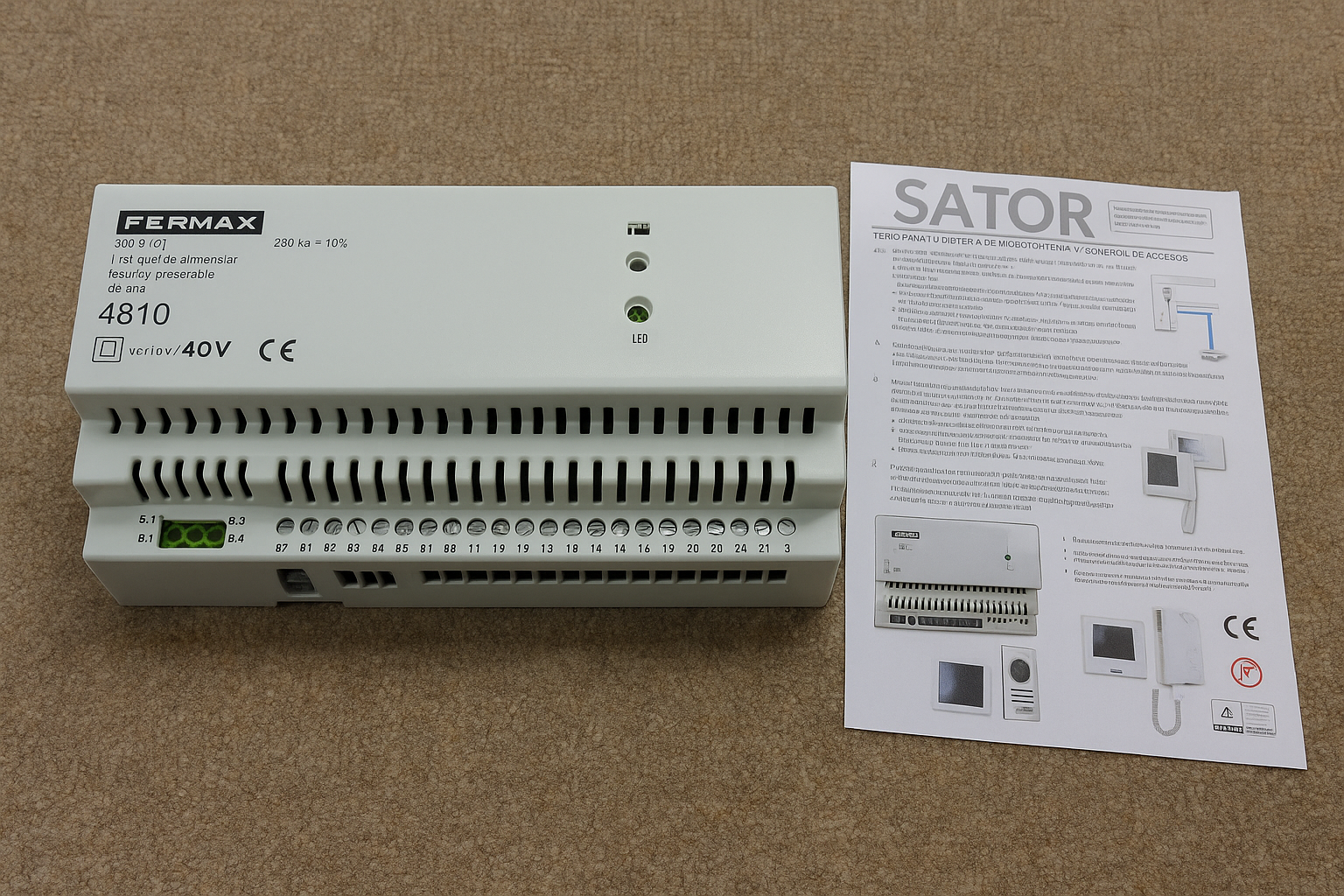 Reparar Circuito Fermax 4810 con garantía – Sator Electrónica