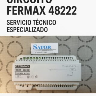 Reparar Circuito Fermax 48222 con recogida nacional y garantía