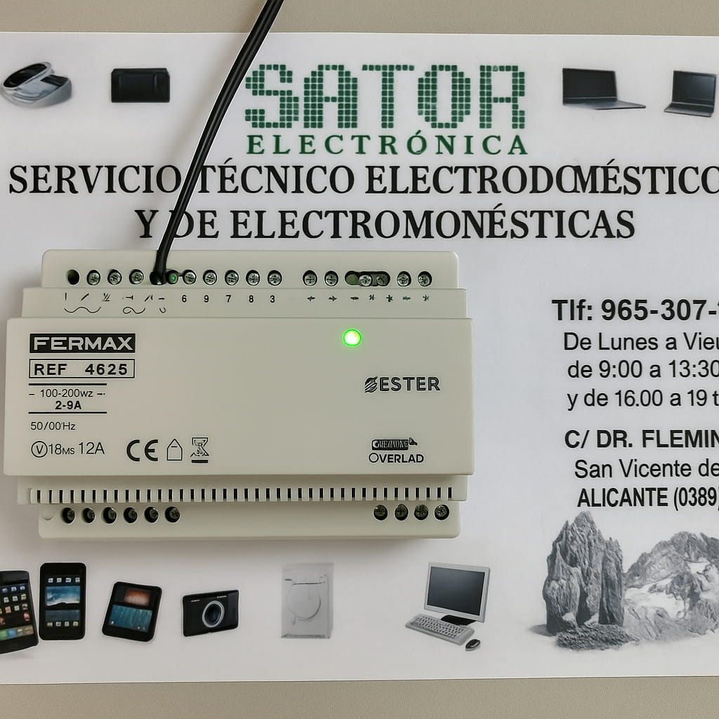 Reparar Circuito Fermax 4825 – Recogida y devolución en toda España