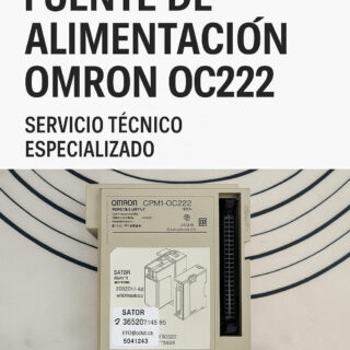 Reparar Fuente Omron OC222 – Servicio Técnico con Recogida Nacional