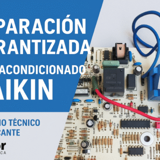 Reparación placa electrónica Daikin AUX SX-51-72LBP con relé del compresor quemado – Servicio Técnico en Alicante