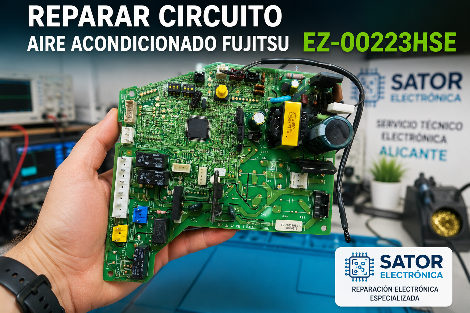 Compra la reparacion del Circuito Aire acondicionado fujitsu Ez-00223hse sator