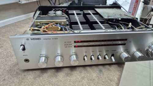 Servicio Tecnico Werner amplificador A1301 en Sator